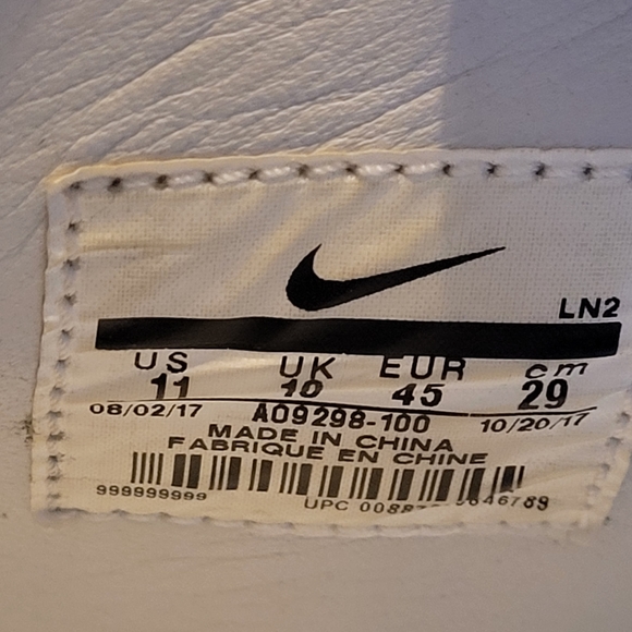 Nike Victor Cruz x Air Force 1 Mid Size 11 - Picture 12 of 12
